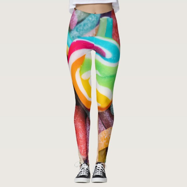 sweet candies leggings (Front)