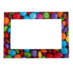 Sweet candies magnetic frame