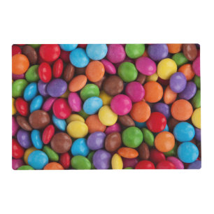 Sweet candies placemat