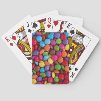 Sweet candies poker cards