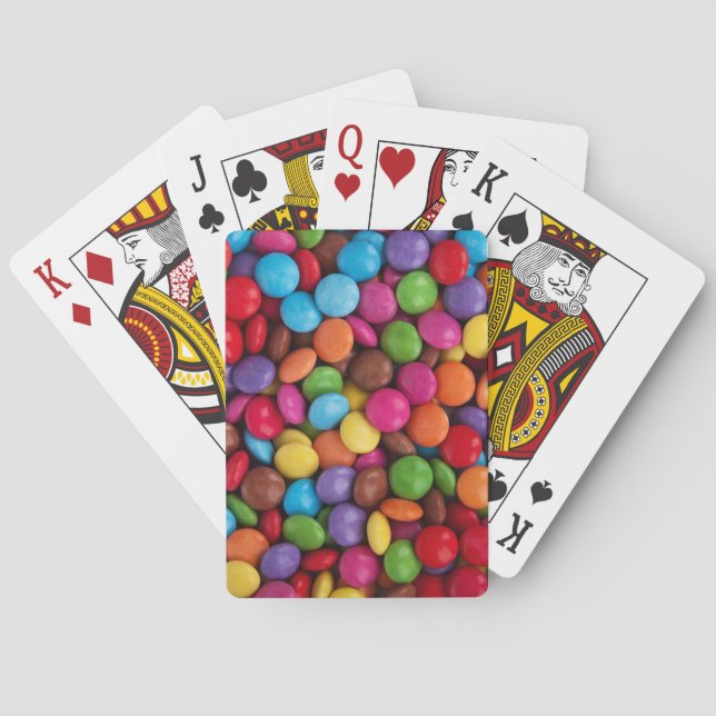 Sweet candies poker cards (Back)