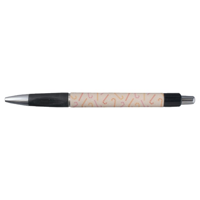 Sweet candy cane pattern pen (Front)