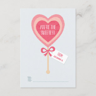 Sweet Candy Classroom Valentine Invitation