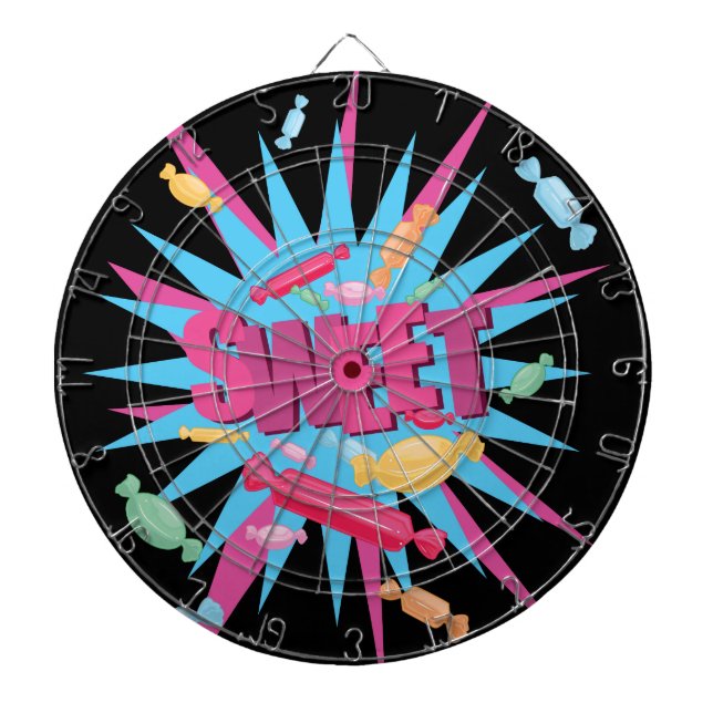 Sweet Candy Dart Board (Front)