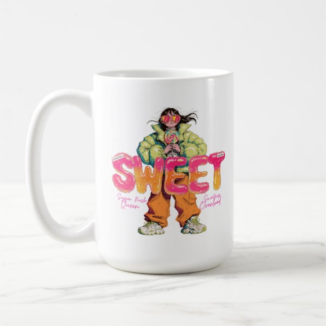 Sweet Candy Girl Mug (Left)