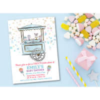 Sweet Candy Shop Baby Shower Invitation