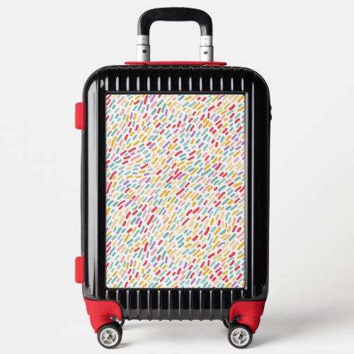 Sweet Candy Sprinkle Pattern Luggage