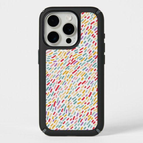 Sweet Candy Sprinkle Pattern iPhone 15 Pro Case