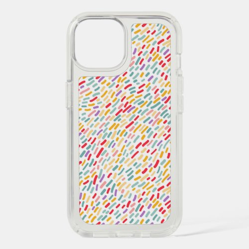 Sweet Candy Sprinkle Pattern iPhone 15 Case