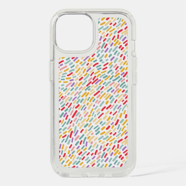 Sweet Candy Sprinkle Pattern Speck iPhone Case (Front)