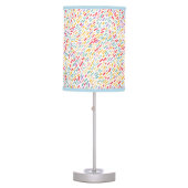 Sweet Candy Sprinkle Pattern Table Lamp (Front)