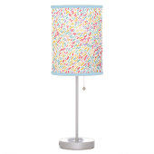Sweet Candy Sprinkle Pattern Table Lamp (Left)