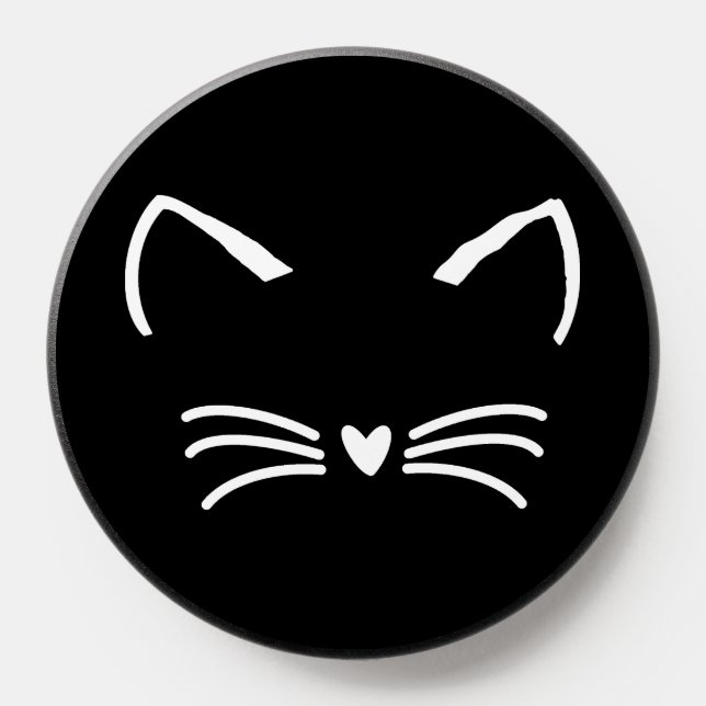 Sweet Cat Kitten Face PopSocket (Popsocket)