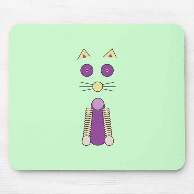 Sweet Cat Mouse Pad (Front)