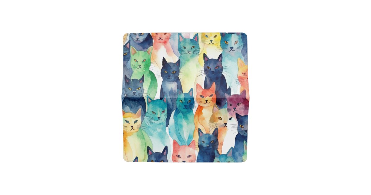 Sweet cats checkbook cover Zazzle
