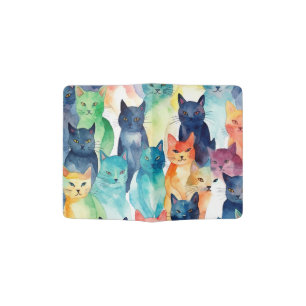 Sweet cats passport holder