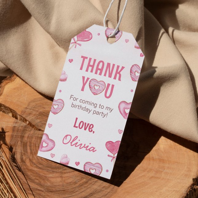 Sweet Celebration Birthday Thank You Tag (Creator Uploaded)