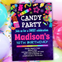 Sweet Celebration Candy Buffet Birthday Party