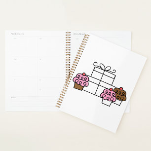 Sweet Celebration Cupcake and Gift Box Planner
