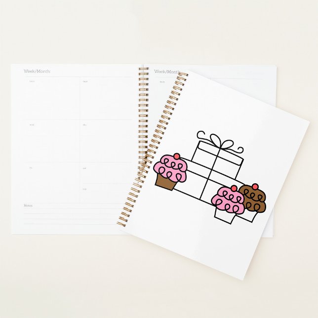 Sweet Celebration Cupcake and Gift Box  Planner (Creator Uploaded)
