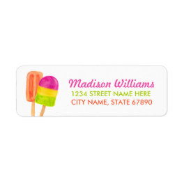 Sweet Celebration Return Address Label / White