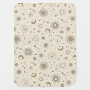 Sweet Celestial Baby Blanket