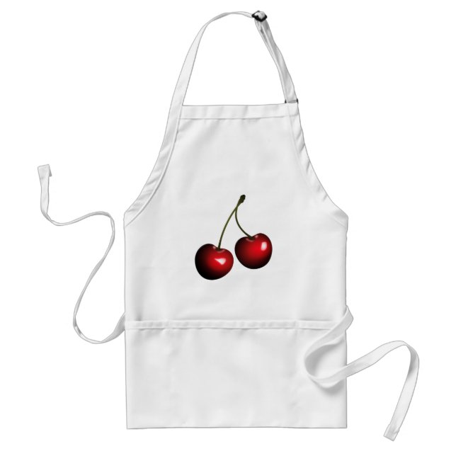 Sweet Cherries Adult Apron (Front)