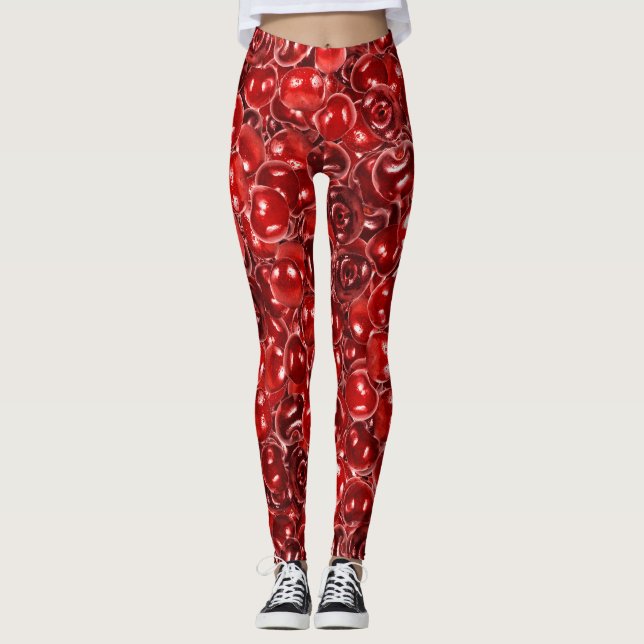 Sweet Cherries Leggings (Front)