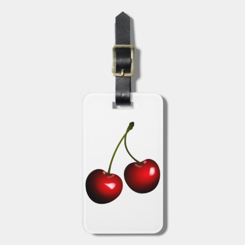 Sweet Cherries Luggage Tag