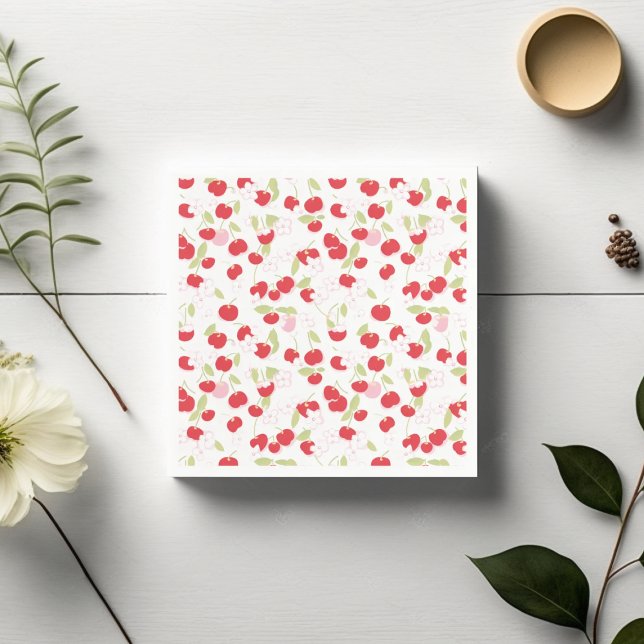 Sweet Cherries Napkins (Creator Uploaded)