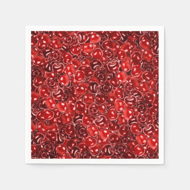 Sweet Cherries Napkins (Front)
