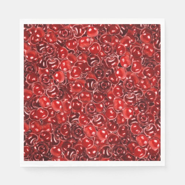Sweet Cherries Napkins (Front)