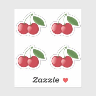 Sweet Cherries, Set of 4