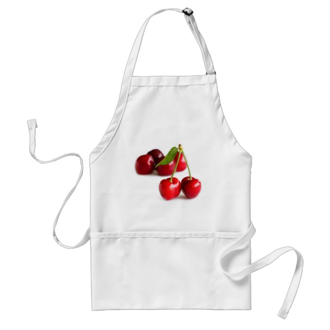Sweet cherry adult apron (Front)