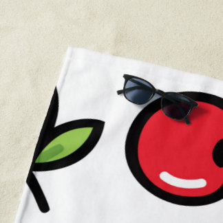 Sweet Cherry Beach Towel" Beach Towel