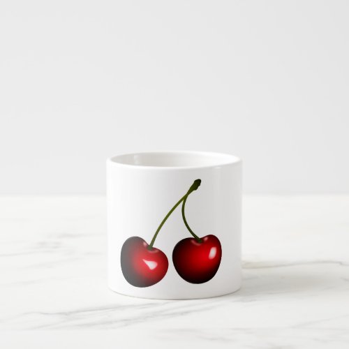 Sweet Cherry Espresso Cup