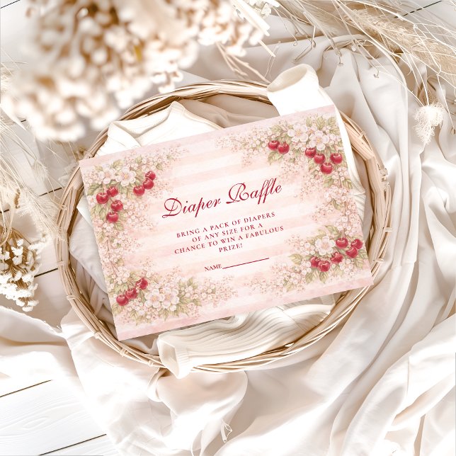 Sweet Cherry Garden Diapper Raffle Enclosure Card (Creator Uploaded)