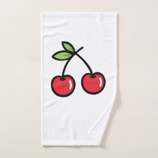 Sweet Cherry Hand Towel
