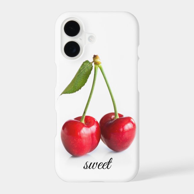 Sweet cherry iphone case (Back)
