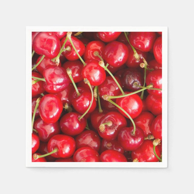 Sweet cherry napkins (Front)