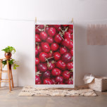 Sweet cherry pattern fabric
