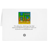 Sweet Cherry Pie Recipe Card (Back Horizontal)