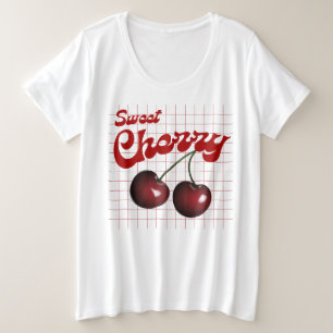 sweet cherry plus size T-Shirt