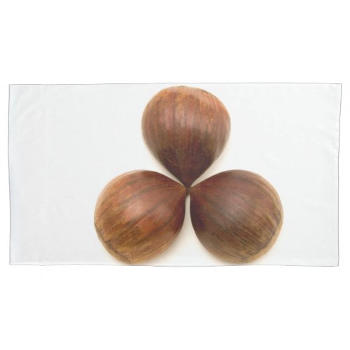 Sweet chestnuts fruits pillow case