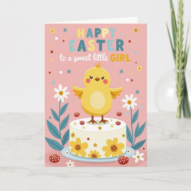Sweet Chick Easter Card (Front)