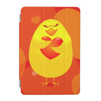 Sweet chick in love, iPad case