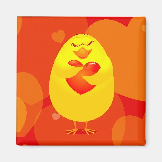 Sweet chick, magnet (Front)