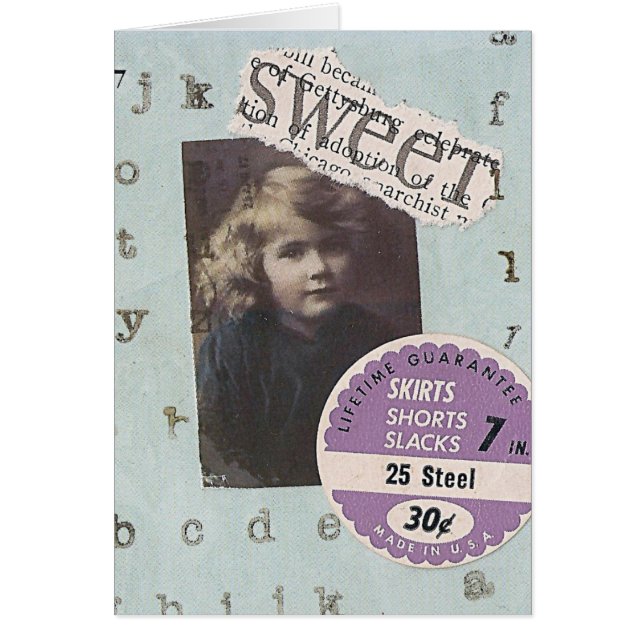 Sweet Child Mixed Media Cards (Front)