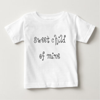 sweet child of mine baby tee