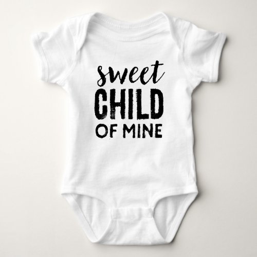 Sweet Child of Mine Infant Shirt